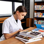 Choosing Hotel Management Courses**

*   **Prompt:** A student overwhelmed by choices of hotel management courses, surrounded by brochures and online information. Consider a setting like a library or a co-working space. The image should convey the need for careful selection and research. The style should be realistic, emphasizing the importance of practical skills and modern technology in hospitality education.

**